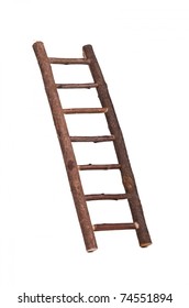 Diagonal Wooden Ladder