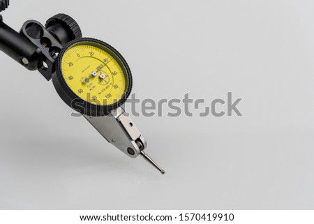 Dial test indicator MOUNTED close-up high resolution image