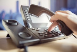Wybieranie Koncepcji Klawiatury Telefonicznej W Celu Komunikacji, Kontaktu Z Nami I Obsługi Klienta