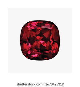 Diamond Created Ruby Shape Cushion Emerald Heart Marquise Octagon Checkerboard Oval Pear Square Trillion