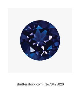 Diamond Created Sapphire Blue Shape Cushion Emerald Heart Marquise Octagon Checkerboard Oval Pear Square Trillion - Shutterstock ID 1678425820