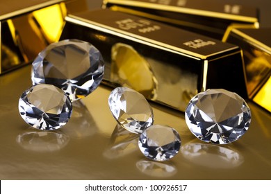 real gold diamonds