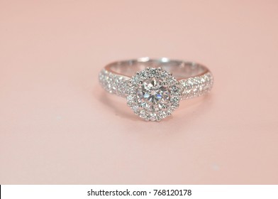 Diamond Halo Ring