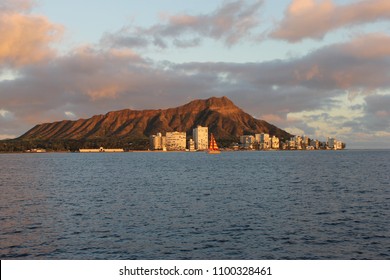 Diamond head from the water