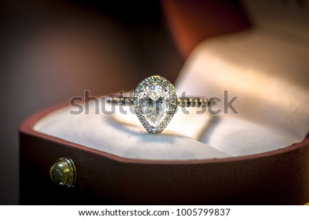 A diamond ring