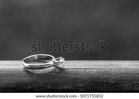 Diamond Ring Background