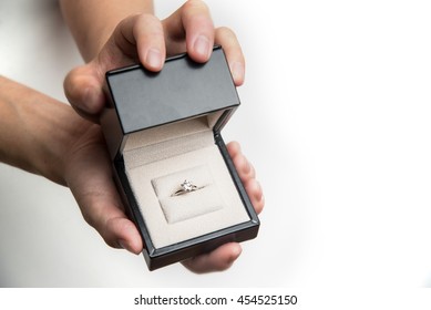 Diamond Ring In A Box