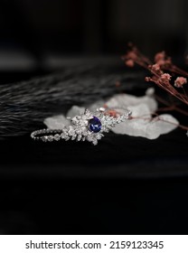 Diamond Ring Photo In Tree Concept