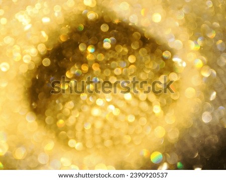 a diamond shining skull blur glitter out of focus