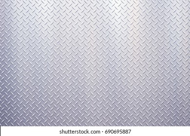 Diamond Stainless Steel, Pattern Metal Plate, Background Backdrop