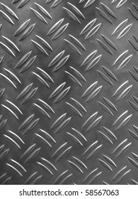 Diamond Steel Metal Sheet Useful As Background