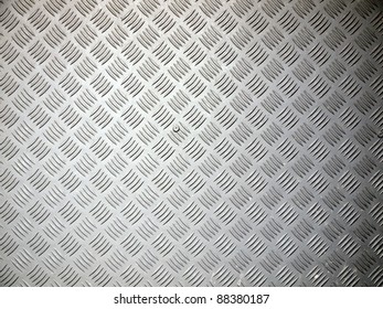 Diamond Steel Metal Sheet Useful As Background