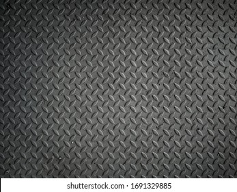 Diamond Steel Plate Texture Background.