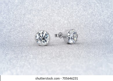 Diamond Stud Earrings