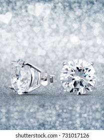 Diamond Stud Earrings