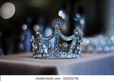 Diamond Tiara Or Crown For Prom And Wedding