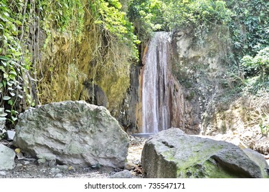 Diamond Waterfall In St. Lucia