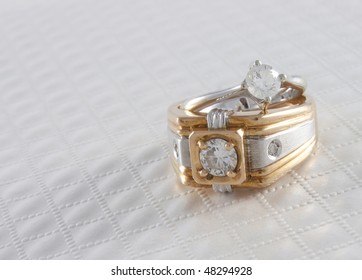 Diamonds sparkle