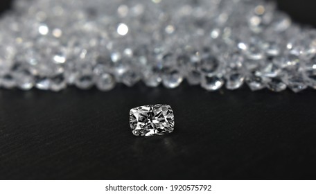 Diamonds Are Valuable, Expensive And Rare. For Making Jewelry	