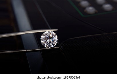 Diamonds are valuable, expensive and rare. For making jewelry - Shutterstock ID 1929506369