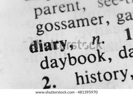 Diary