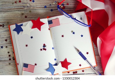 American Independence Day Celebration Patriotism Holidays Stock Photo ...