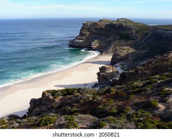 Diaz Beach and Cape Maclear near the Cape of Good Hope and Cape Point, Cape Town, South Africa.