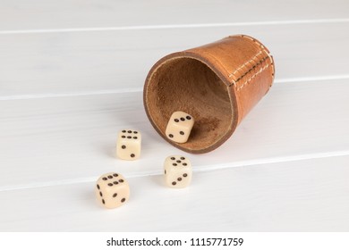 Dice Cup With Cube