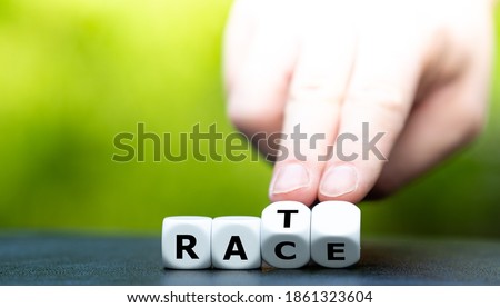 Dice form the expression rat race.