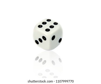 Dice Isolated On White Background Stock Photo 54818674 | Shutterstock