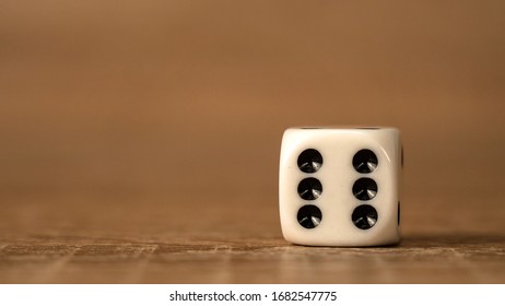 Dice Showing The Number Six