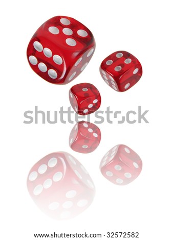 Dices with reflections
