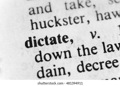 Dictate