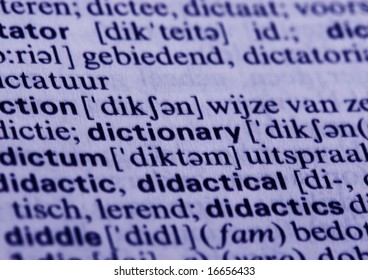 dictionary