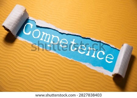 Dictionary definition of the word Competency