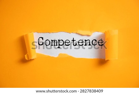 Dictionary definition of the word Competency