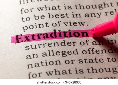 Dictionary Definition Of The Word Extradition
