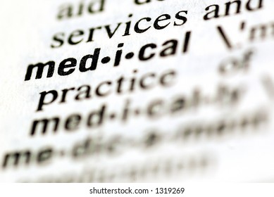 Dictionary: Medical