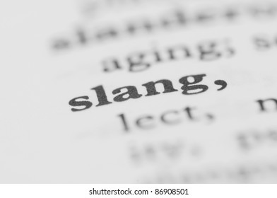 Dictionary Series - Slang