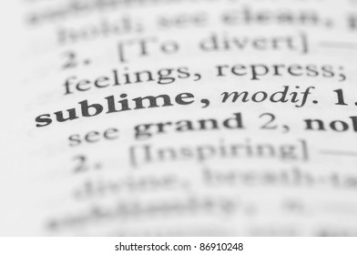 Dictionary Series - Sublime