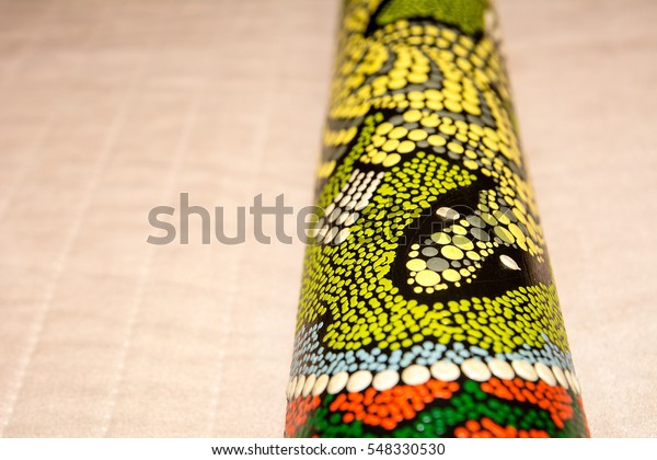 Didgeridoo Traditional Aboriginal Instrument Australia Stock Photo ...