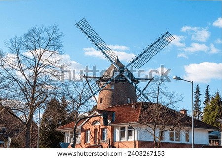 Die Buss Windmühle in Krefeld Traar