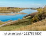 Diefenbaker Park in the city of Saskatoon, Canada