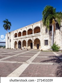 Diego Columbus Palace ( Alcazar ) In Santo Domingo, Dominican Republic