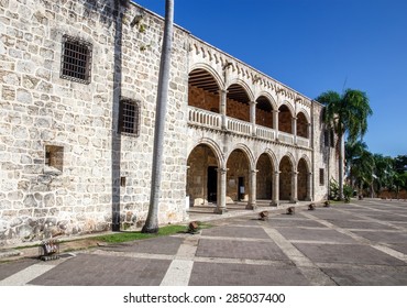 Diego Columbus Palace ( Alcazar ) In Santo Domingo, Dominican Republic