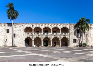 Diego Columbus Palace ( Alcazar ) In Santo Domingo, Dominican Republic