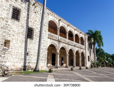 Diego Columbus Palace ( Alcazar ) In Santo Domingo, Dominican Republic