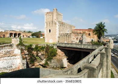 Diego Columbus Palace ( Alcazar ) In Santo Domingo, Dominican Republic