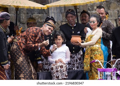 Dieng, Indonesia - August 7, 2016: Governor Of Central Java, Ganjar Pranowo At Dieng Culture Festival