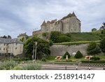 Dieppe Castle (Chateau de Dieppe). King Henry II of England in 1188 founded the Chateau de Dieppe. Dieppe, Normandy, France.